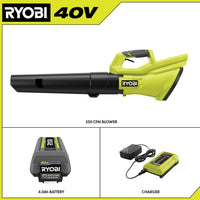 40V 550 CFM BLOWER KIT
