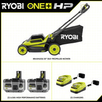 18V ONE+ HP BRUSHLESS 20" SELF-PROPELLED MOWER KIT